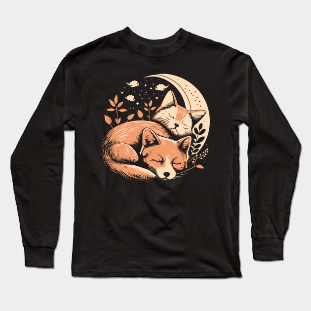 Cat and dog naptime is my happy hour Long Sleeve T-Shirt by imshinji